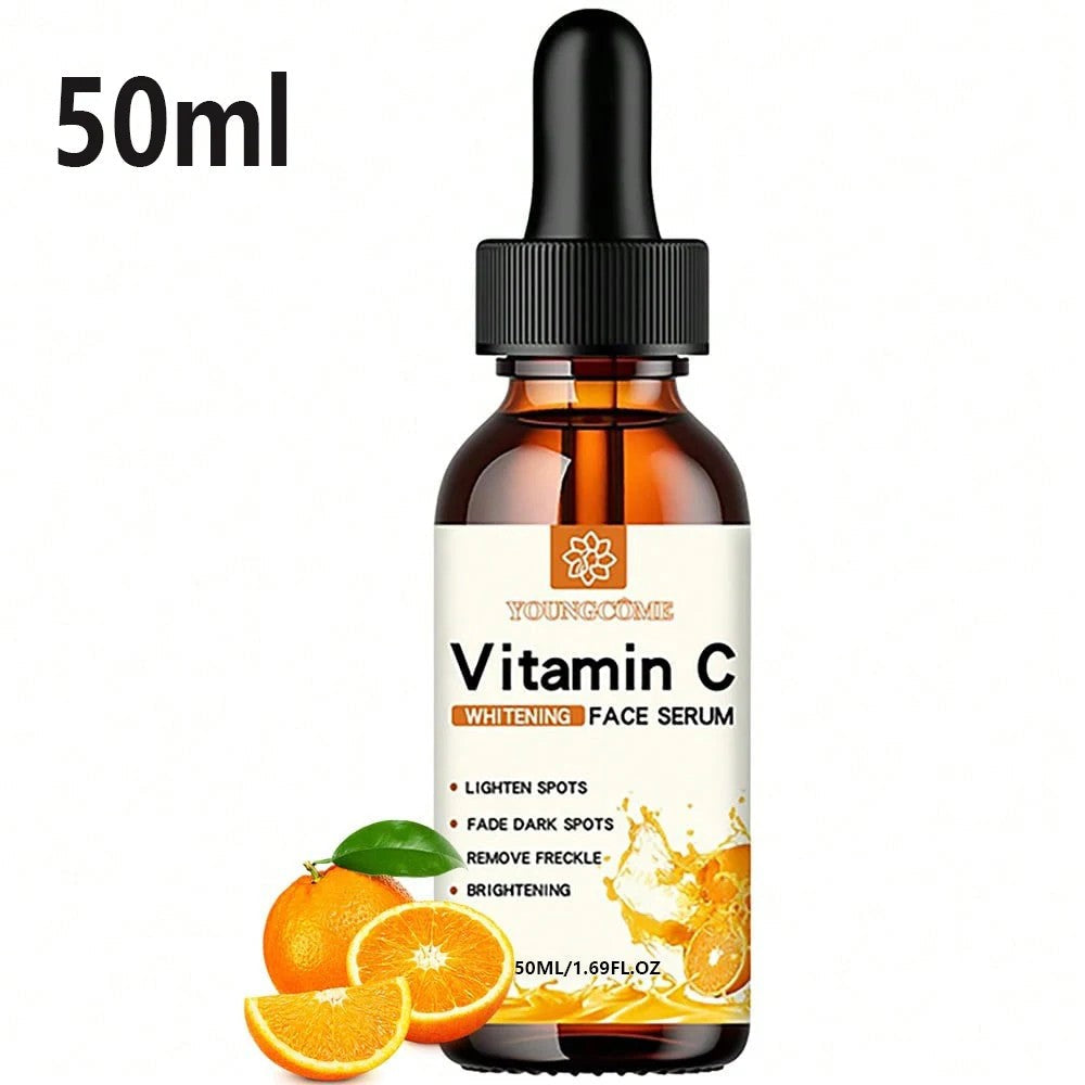 Vitamin C Facial Essence with Hyaluronic Acid – Dark Spot Remover & Anti-Aging Moisturizer – Brightening Skin Care (30ml)