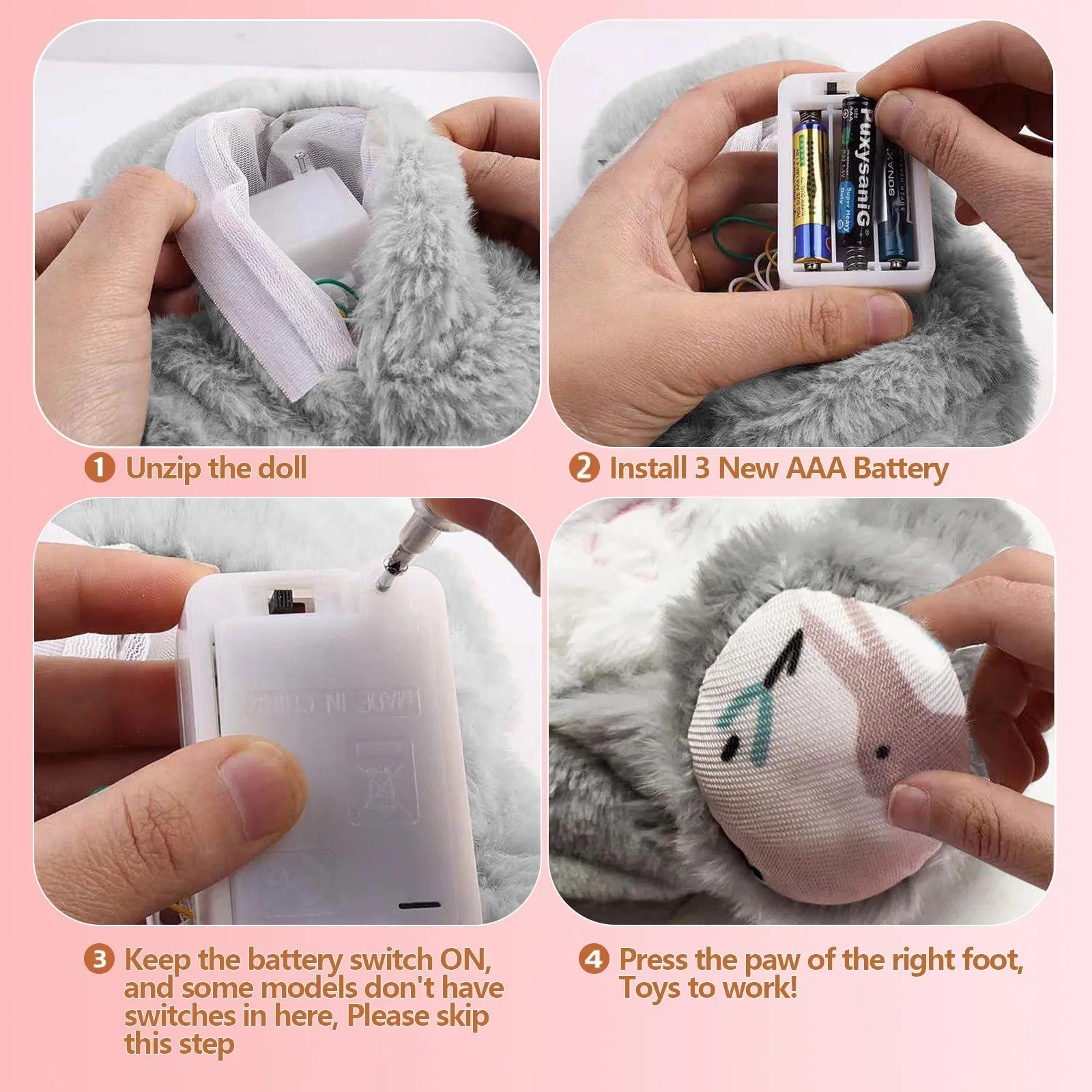 Baby Breathing Bear & Soothing Otter Plush Toy  Cuddly Sleep Companion with Music, Sound & Light Perfect Gift for Kids