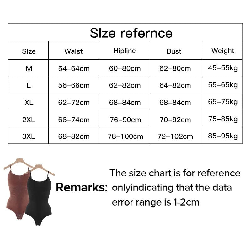 OWEQ Women Bodysuit Tummy Control Shapewear  High Compression Elastic Body Shaper, Seamless Sculpting Underwear for Smooth Look & Comfort